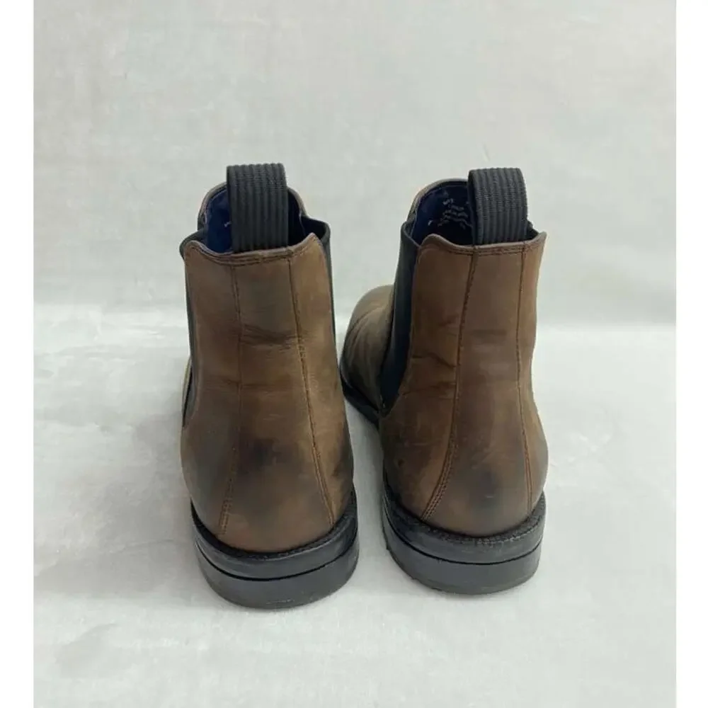 Cole Haan Boots Mens Wagner Grand Chelsea Brown Waterproof Ankle Chukka Sz 11 W